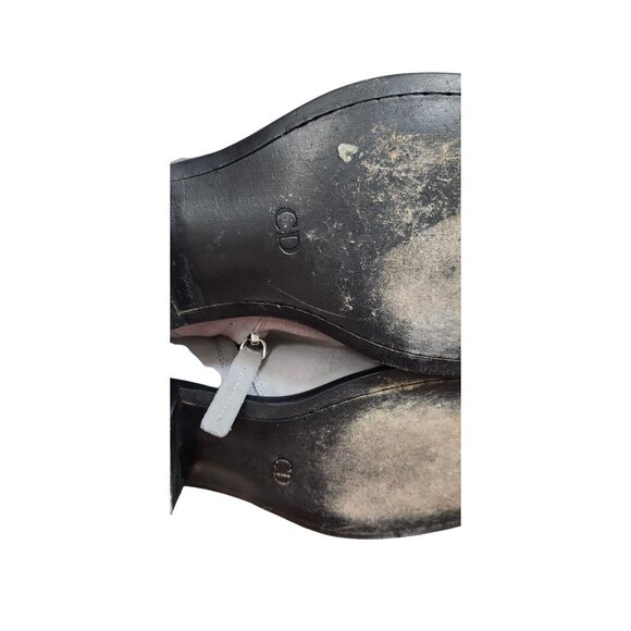 Dior Homme Suede Ankle Men's Gray Suede Mid-Calf Boots Size US 12 / EU 46 - Picture 11 of 14